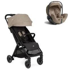 Poussette duo pact pro twig + siège auto i-level pro sandstone beige