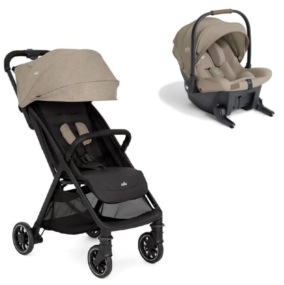 Poussette duo pact pro twig + siège auto sprint sandstone beige