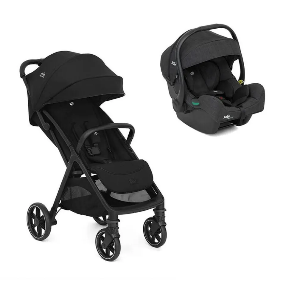 Poussette duo parcel lx signature eclipse + siège auto i-gemm 3 shale noir