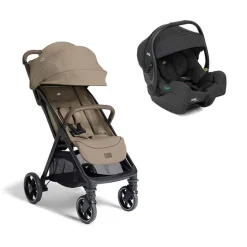 Poussette duo parcel lx signature sandstone beige + siège auto i-gemm 3 shale noir