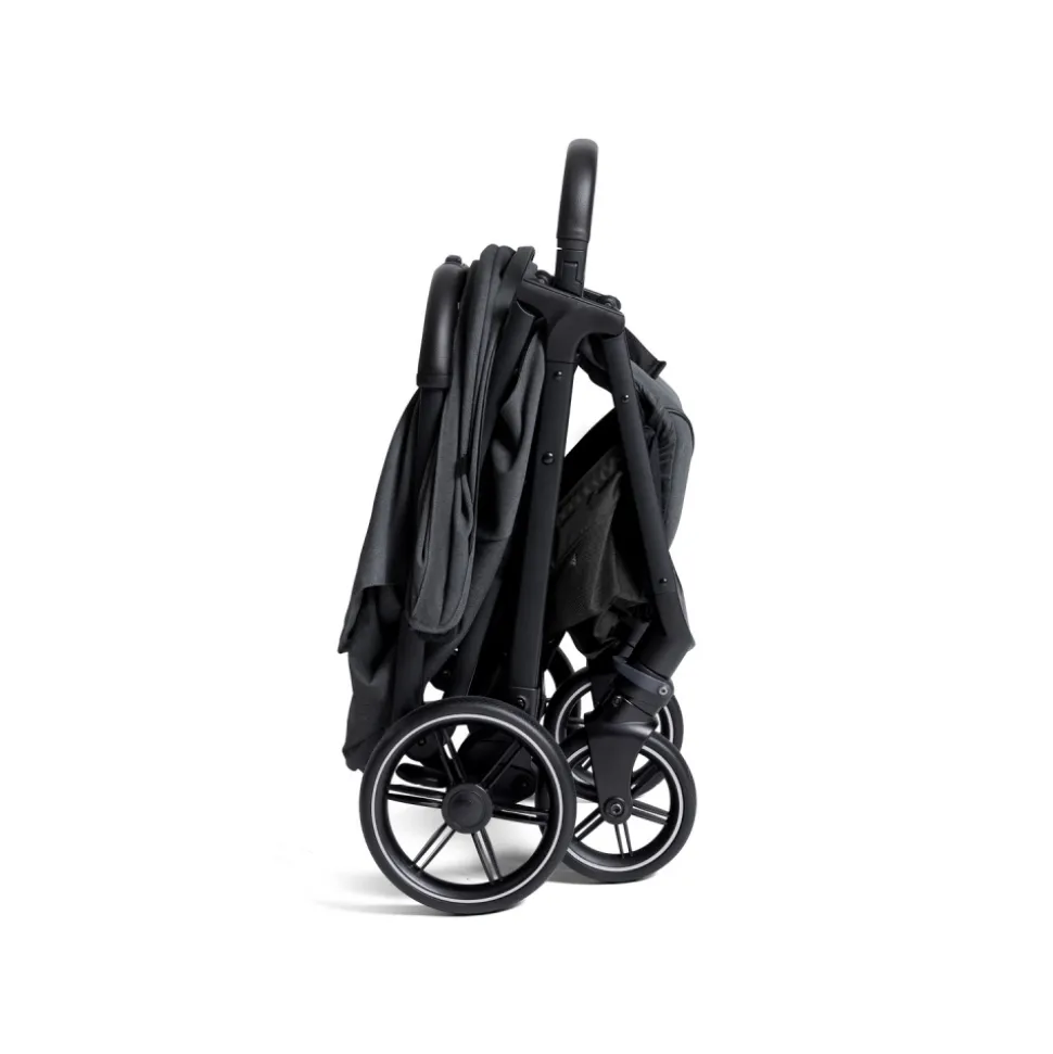 Poussette duo parcel lx signature ebony gris + siège auto i-snug 2 shale noir