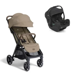 Poussette duo parcel lx signature sandstone + siège auto i-gemm 3 raven