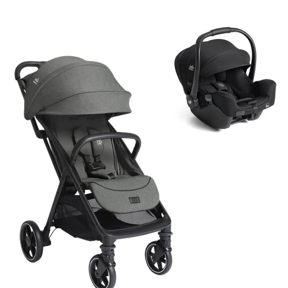 Poussette duo parcel lx signature evergreen + siège auto i-starter eclipse