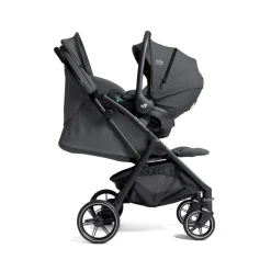 Poussette duo parcel lx signature ebony + siège auto i-gemm 3 raven