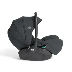 Poussette duo parcel lx signature + siège auto i-level pro signature ebony gris
