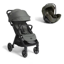 Poussette duo parcel lx signature + siège auto i-level pro signature evergreen vert