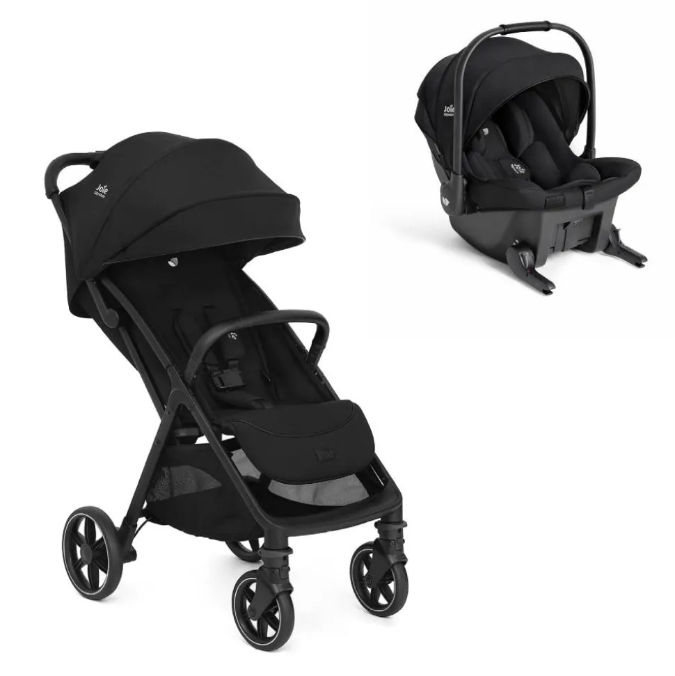 Poussette duo parcel lx signature + siège auto sprint eclipse noir
