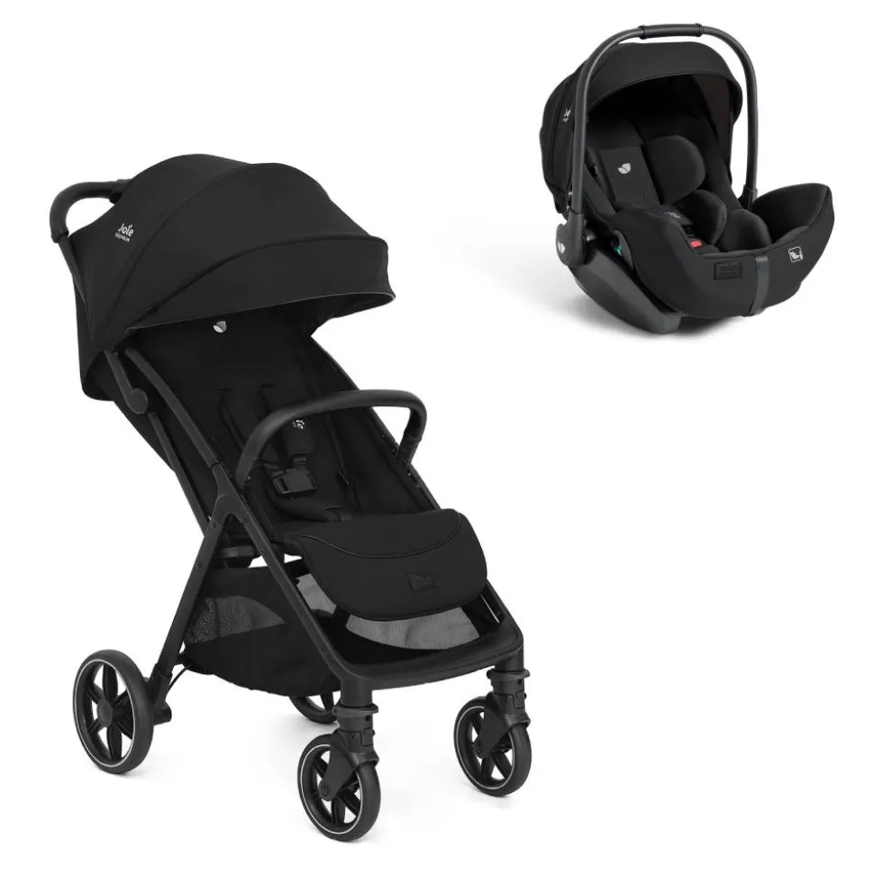 Poussette duo parcel lx signature + siège auto i-level pro signature eclipse noir