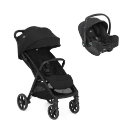 Poussette duo parcel lx signature eclipse + siège auto i-snug 2 raven noir