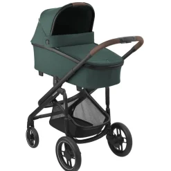 Poussette duo plaza plus essential green