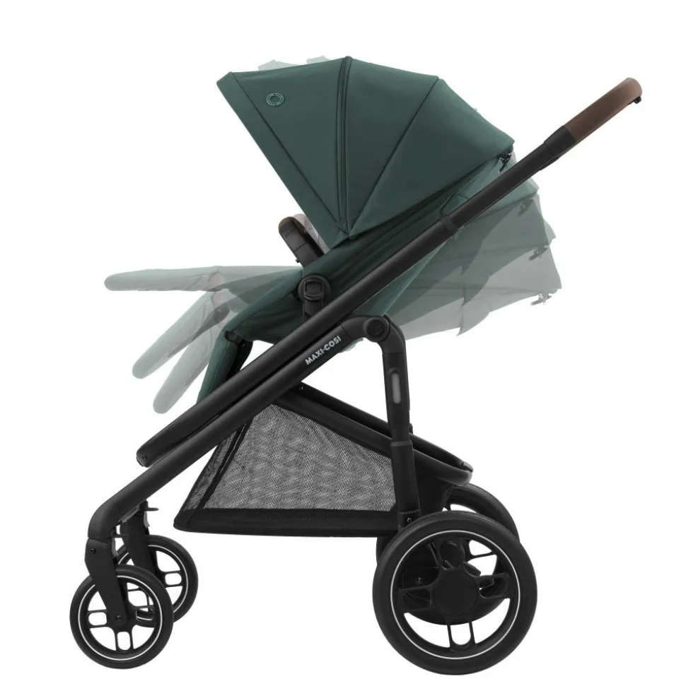 Poussette duo plaza plus essential green