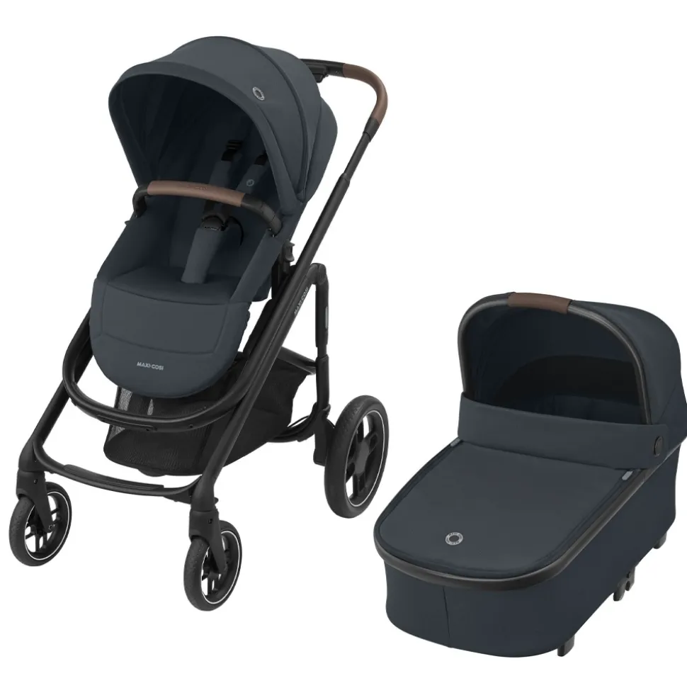 Poussette duo plaza plus essential graphite