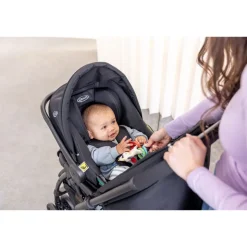 Poussette duo revaya + siège auto snuglite midnight