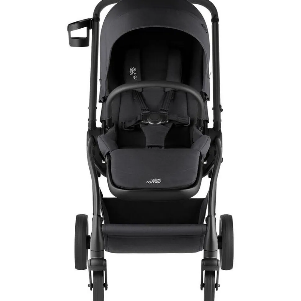Poussette duo rio + siège auto i-size baby safe pro carbon black style