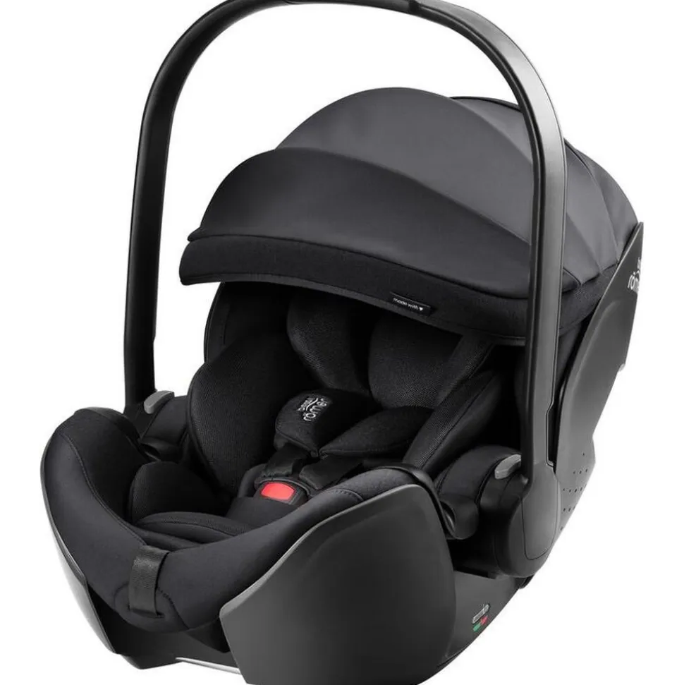 Poussette duo rio + siège auto i-size baby safe pro carbon black style