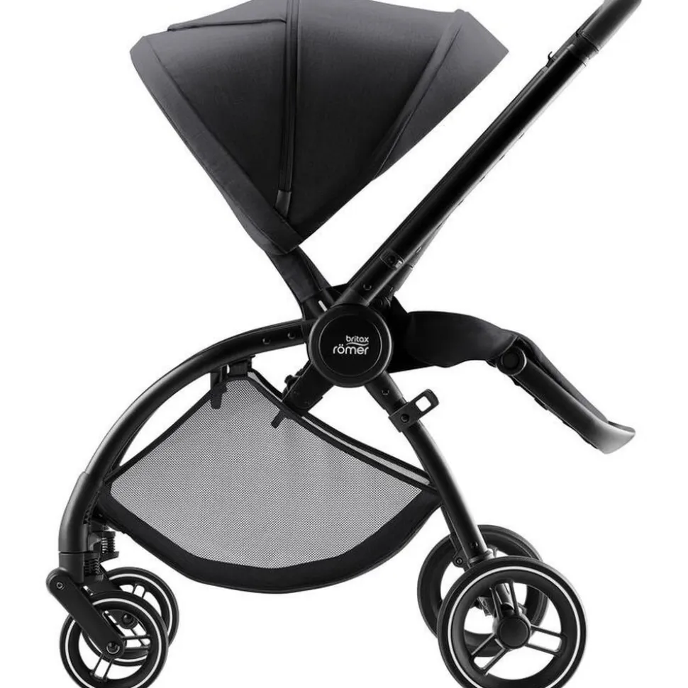 Poussette duo rio + siège auto i-size baby safe pro carbon black style