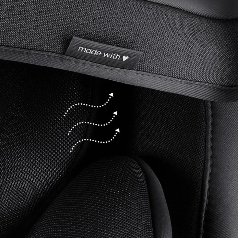 Poussette duo rio + siège auto i-size baby safe pro carbon black style