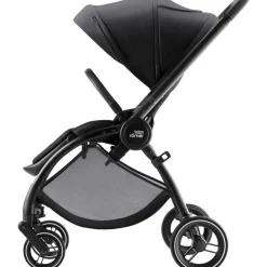Poussette duo rio + siège auto i-size baby safe pro carbon black style