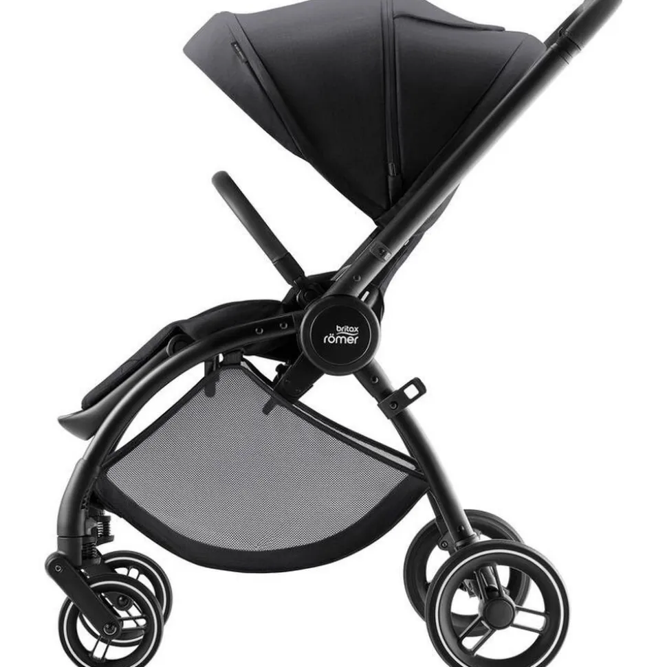 Poussette duo rio + siège auto i-size baby safe pro carbon black style