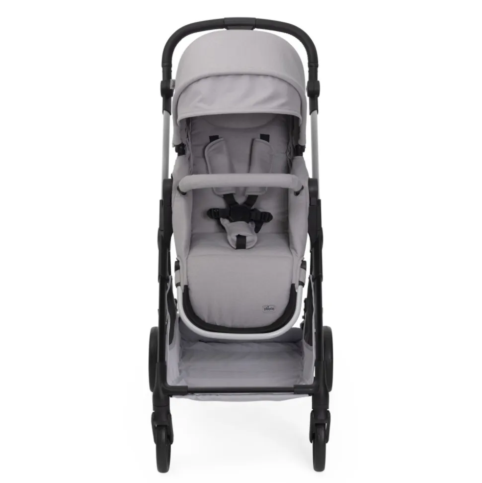 Poussette duo seety 2 cloud + siège auto first seat recline i-size black satin
