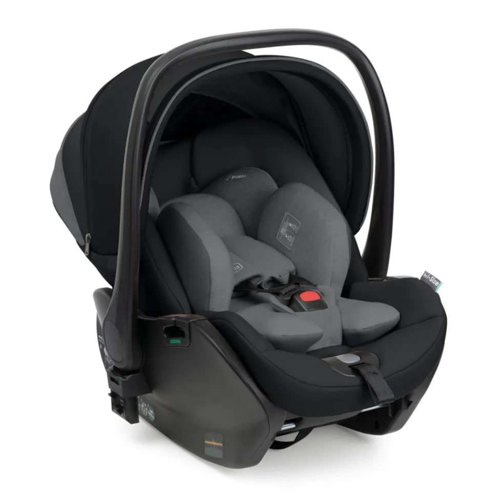 Poussette duo seety 2 cloud + siège auto first seat recline i-size black satin