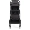 Poussette duo seety 2 ebony + siège auto first seat recline i-size black satin