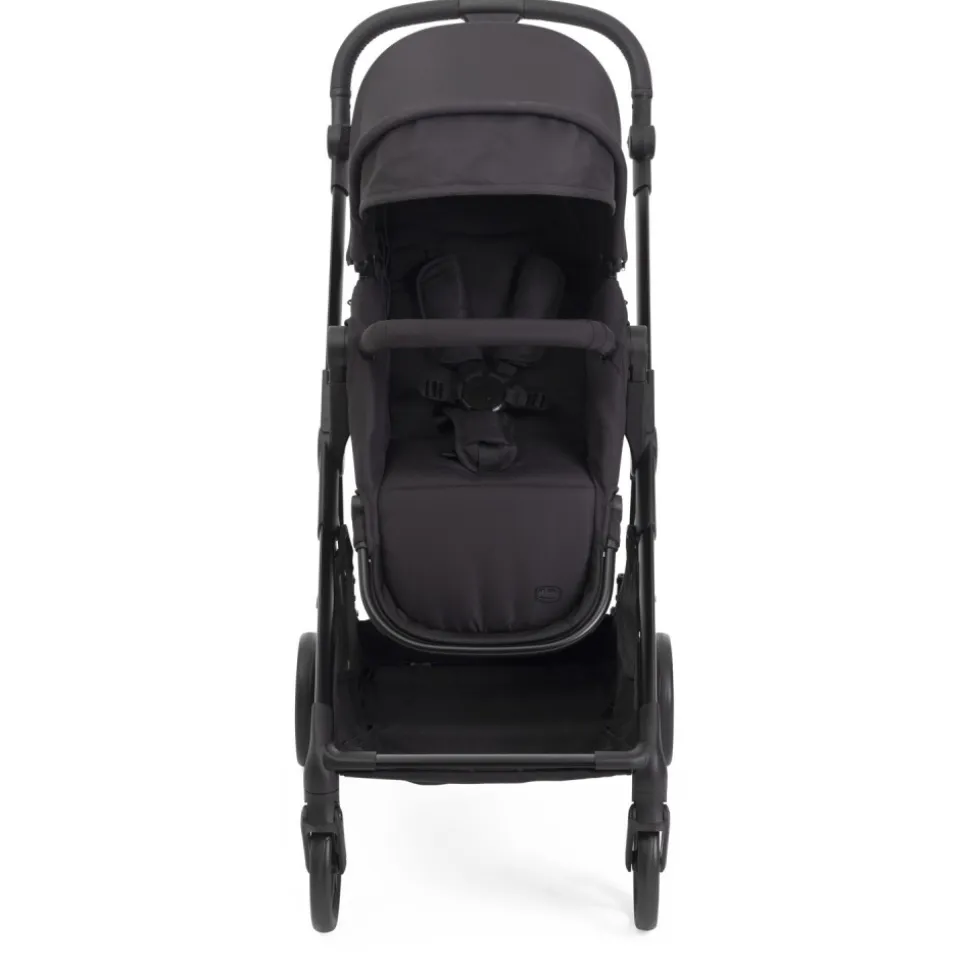 Poussette duo seety 2 ebony + siège auto first seat recline i-size black satin