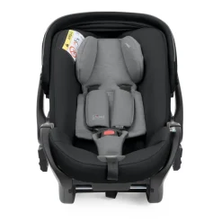 Poussette duo seety 2 ebony + siège auto first seat recline i-size black satin