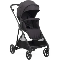 Poussette duo seety 2 ebony + siège auto first seat recline i-size black satin