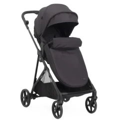 Poussette duo seety 2 ebony + siège auto first seat recline i-size black satin