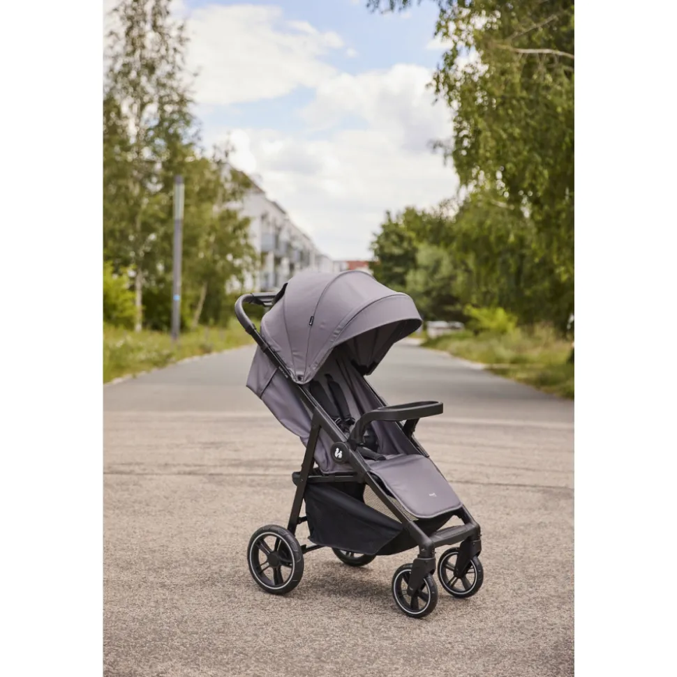 Poussette duo shop n care travel set grey