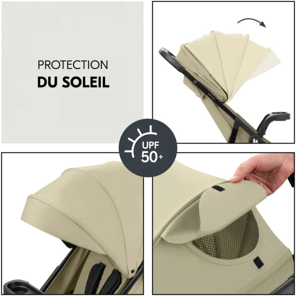 Poussette duo shop n care travel set olive