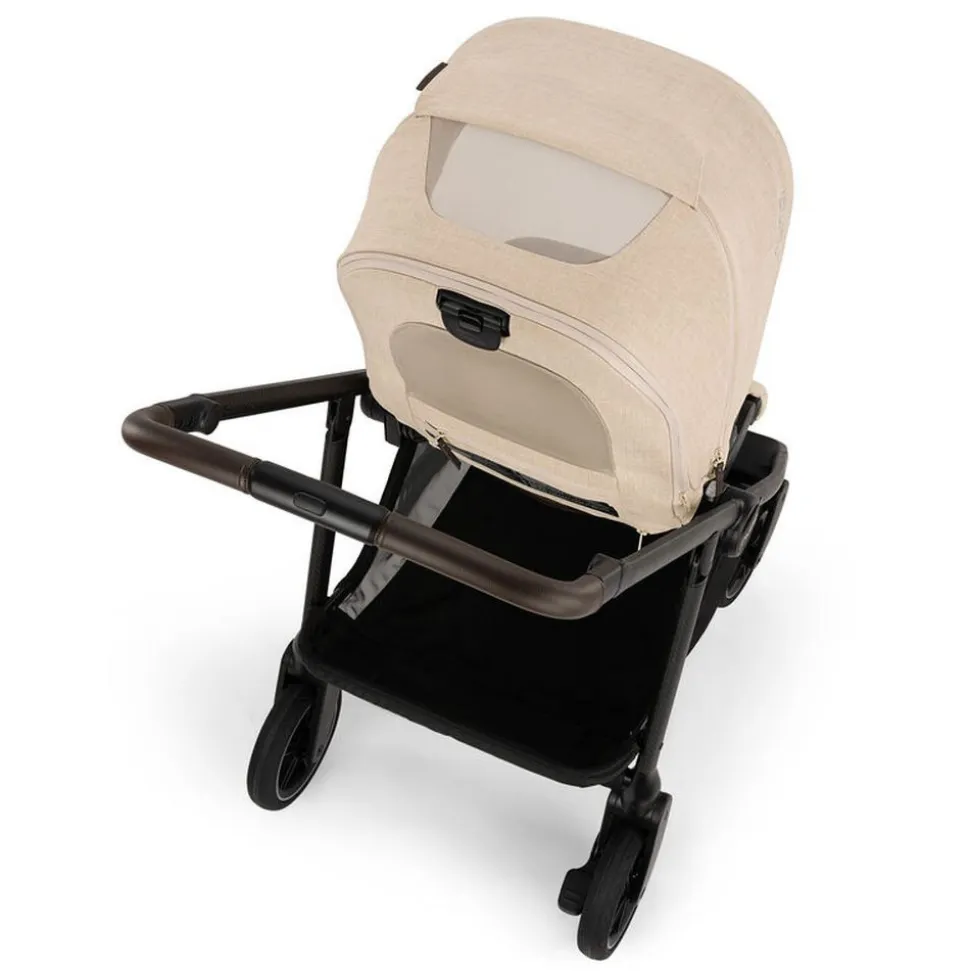 Poussette duo swiv biscotti + siège auto arra flex biscotti