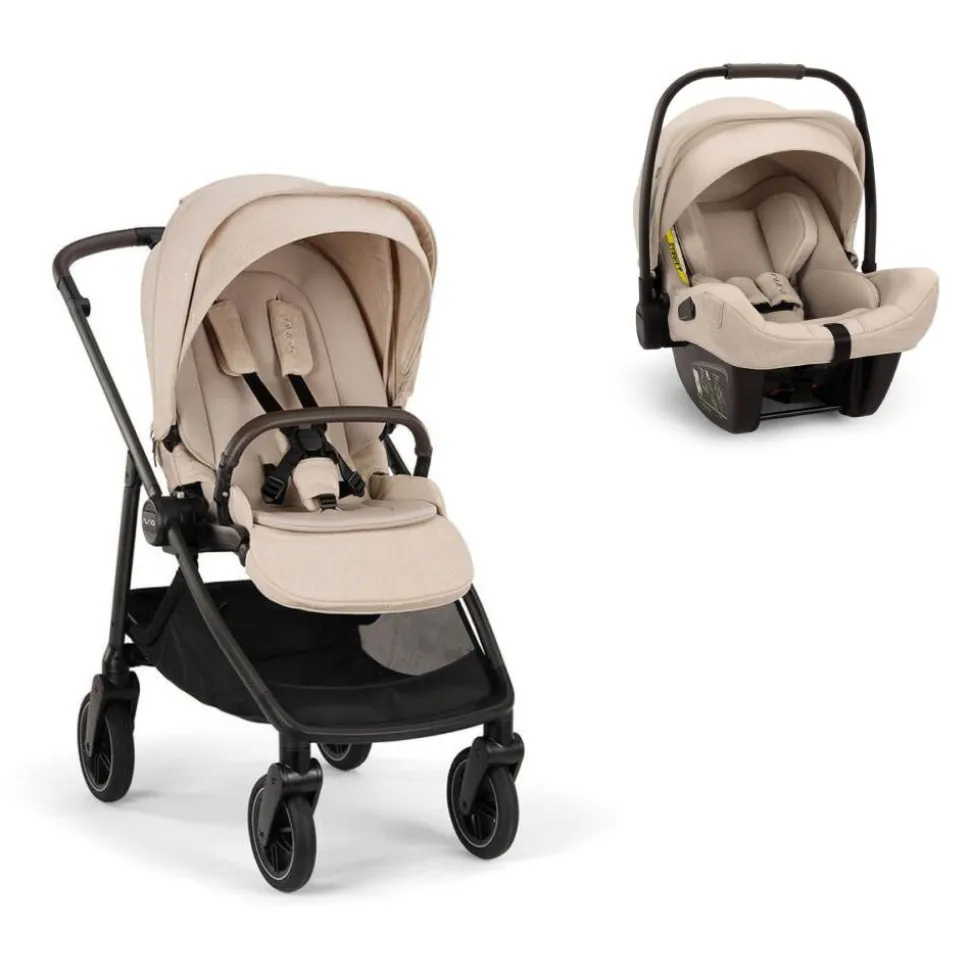 Poussette duo swiv biscotti + siège auto pipa next biscotti