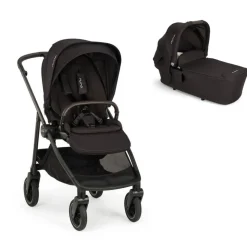 Poussette duo swiv caviar + nacelle lytl caviar