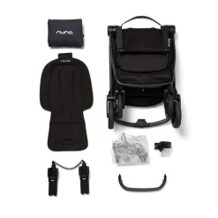 Poussette duo swiv caviar + nacelle lytl caviar