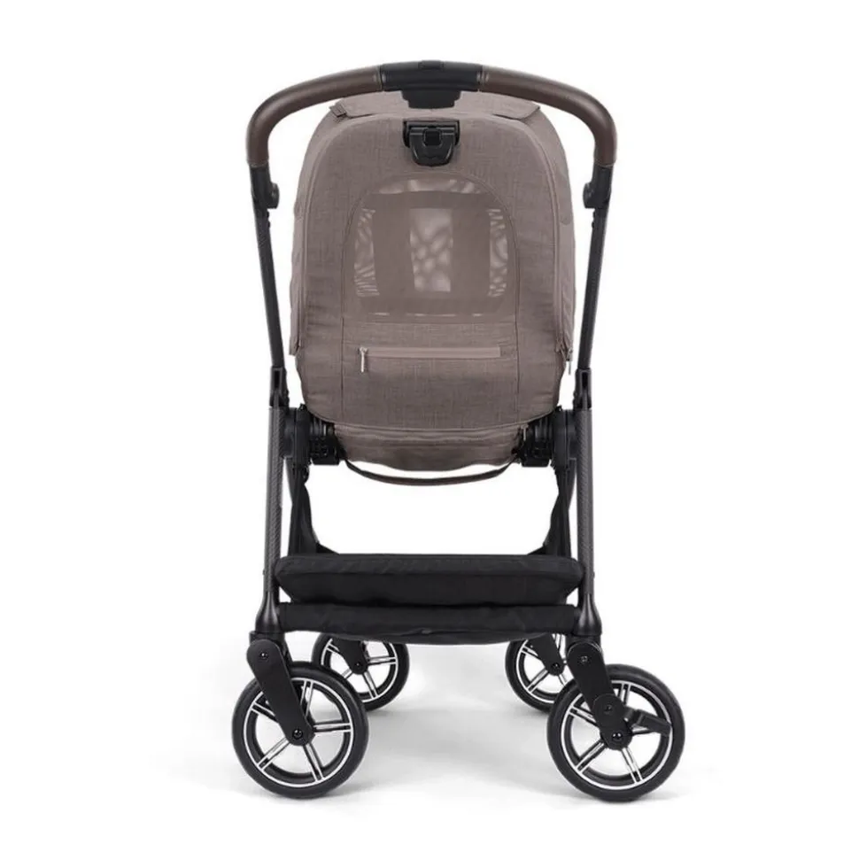 Poussette duo swiv umber + siège auto arra flex chestnut - collection bmw