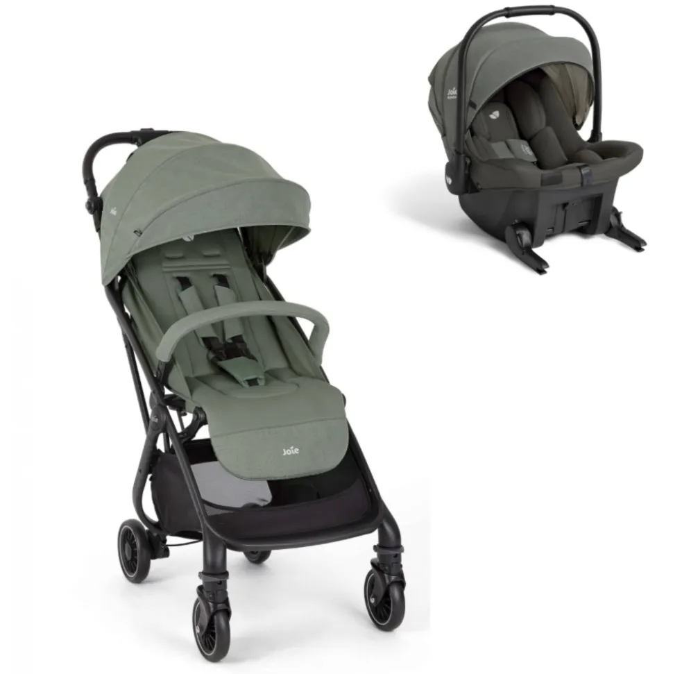 Poussette duo tourist laurel + siège auto sprint evergreen vert