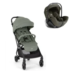 Poussette duo tourist laurel + siège auto i-level pro evergreen vert