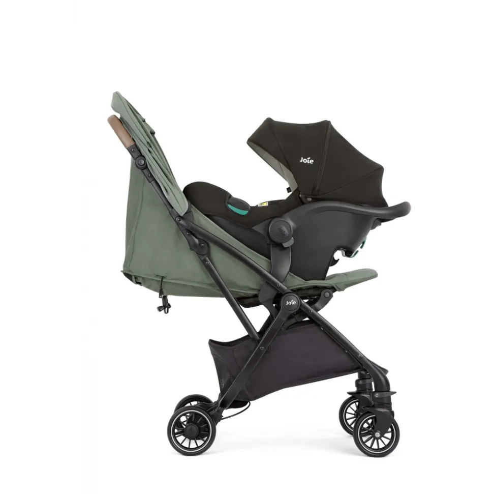 Poussette duo tourist laurel vert + siège auto i-gemm 3 shale noir