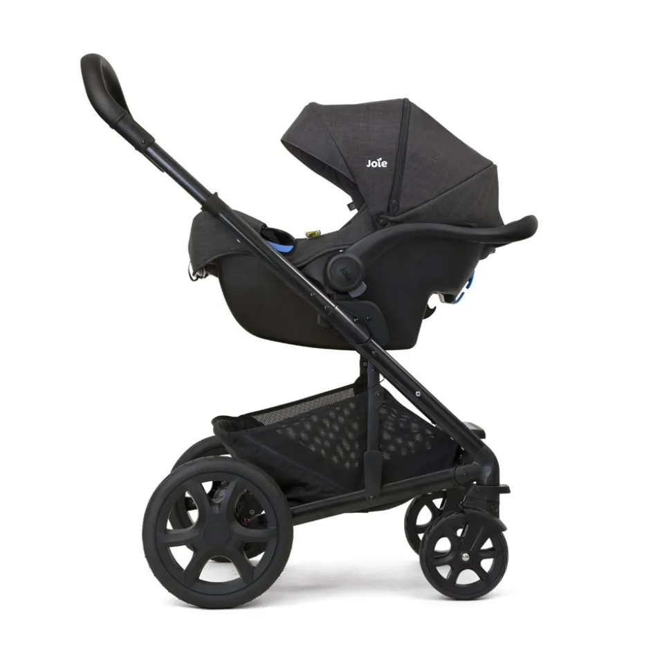 Poussette duo tourist laurel vert + siège auto i-gemm 3 shale noir