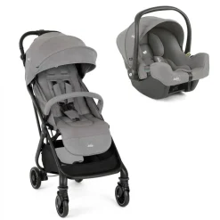 Poussette duo tourist pebble + siège auto i-snug 2 pebble