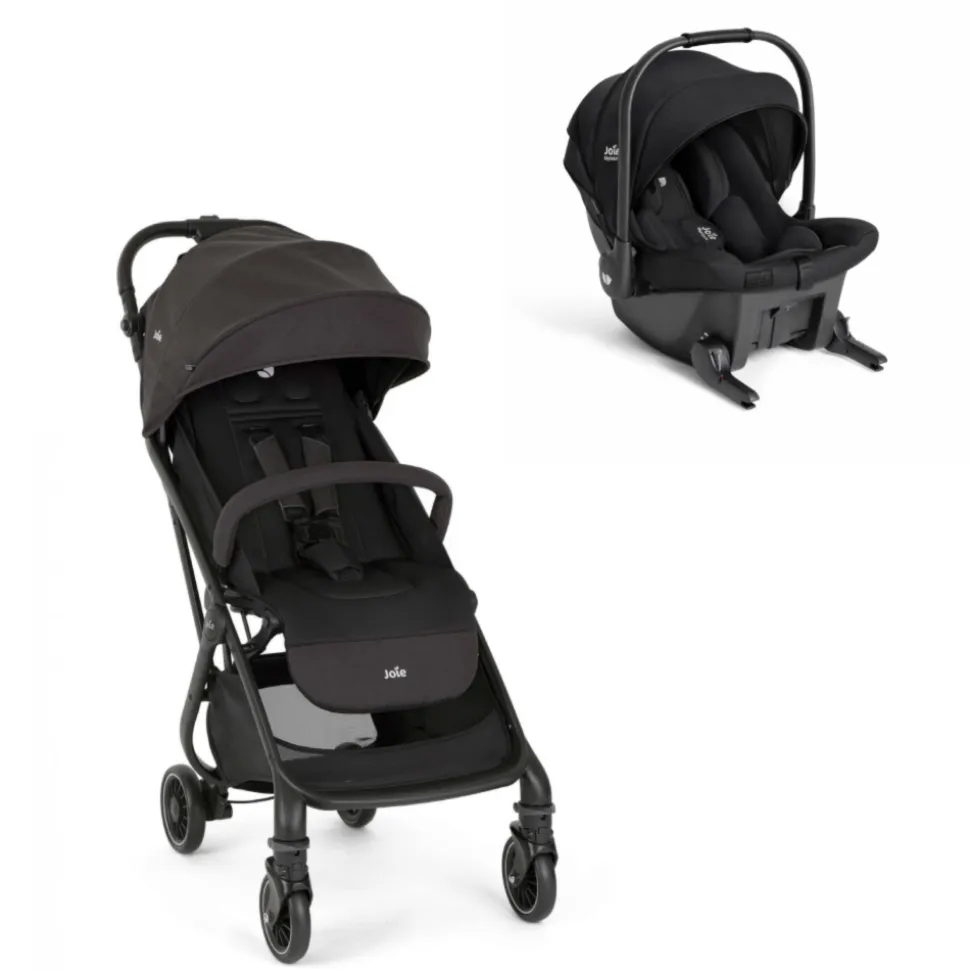 Poussette duo tourist shale + siège auto sprint eclipse noir