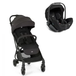 Poussette duo tourist shale + siège auto i-level pro eclipse noir