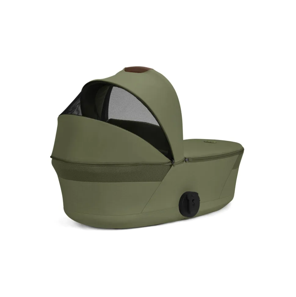 Poussette duo tout terrain balios s lux 4 avec nacelle pliable moss green
