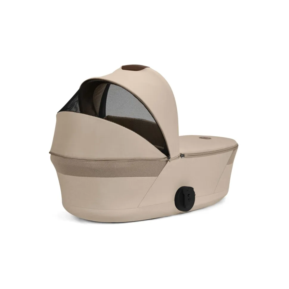 Poussette duo tout terrain balios s lux 4 avec nacelle pliable almond beige