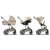 Poussette duo tout terrain balios s lux 4 avec nacelle s lux almond beige