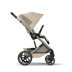 Poussette duo tout terrain balios s lux 4 avec nacelle s lux almond beige