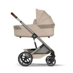 Poussette duo tout terrain balios s lux 4 avec nacelle s lux almond beige