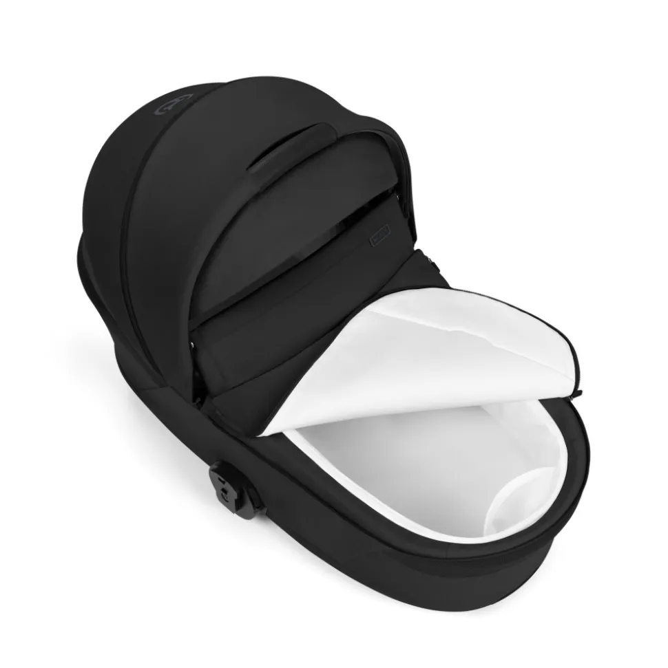Poussette duo tout terrain balios s lux 4 avec nacelle pliable moon black